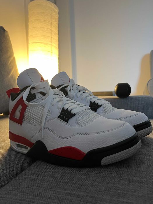 JORDAN 4 RED CEMENT marimea 46 (US 12)