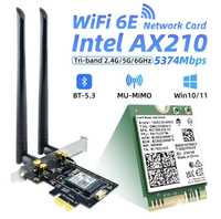 Adaptor PCI Express  Intel AX210NGW wifi 6e