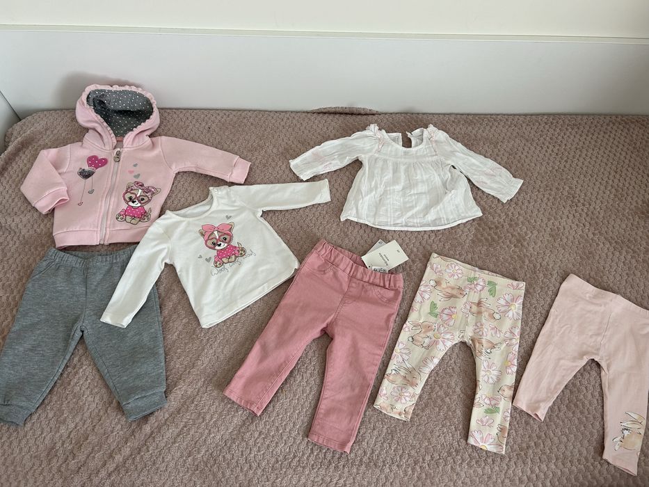 Дрехи за момиче 6-9м. Mayoral, Obaibi,Puma, H&M