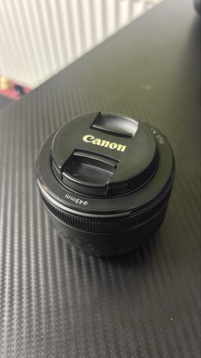 Obiectiv Canon 50mm f1.8 + Samyang 8mm f3.5