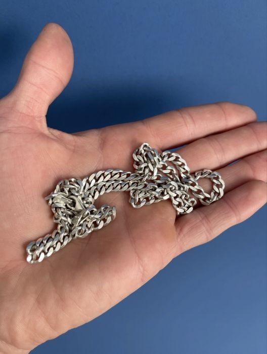 Цепь серебро 925 проба