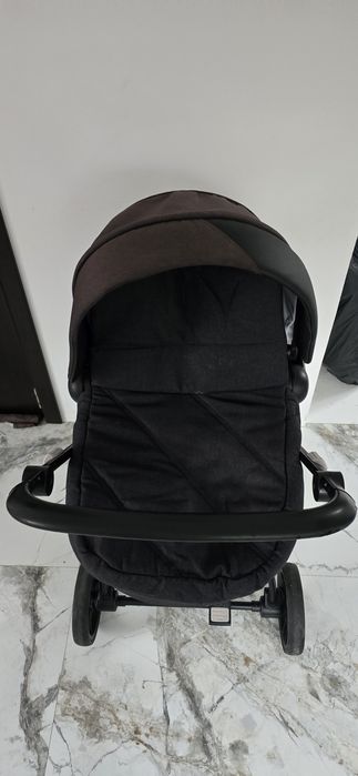 Тъмно сива Бебешка количка Cam Sport