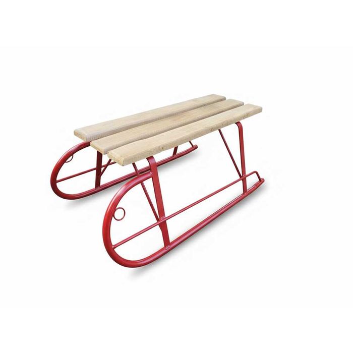 Sanie din metal si lemn mica color