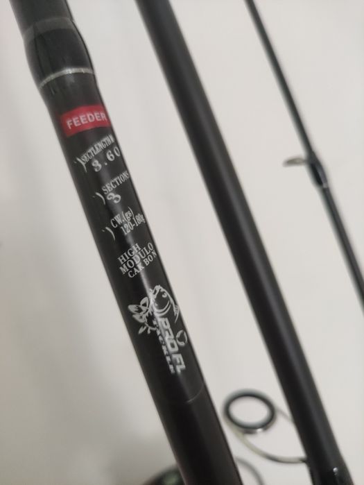 Set lanseta Feeder 3,6m + Mulineta 6000