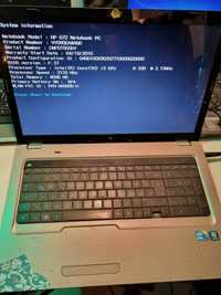 Defect Laptop HP g72 Intel i3