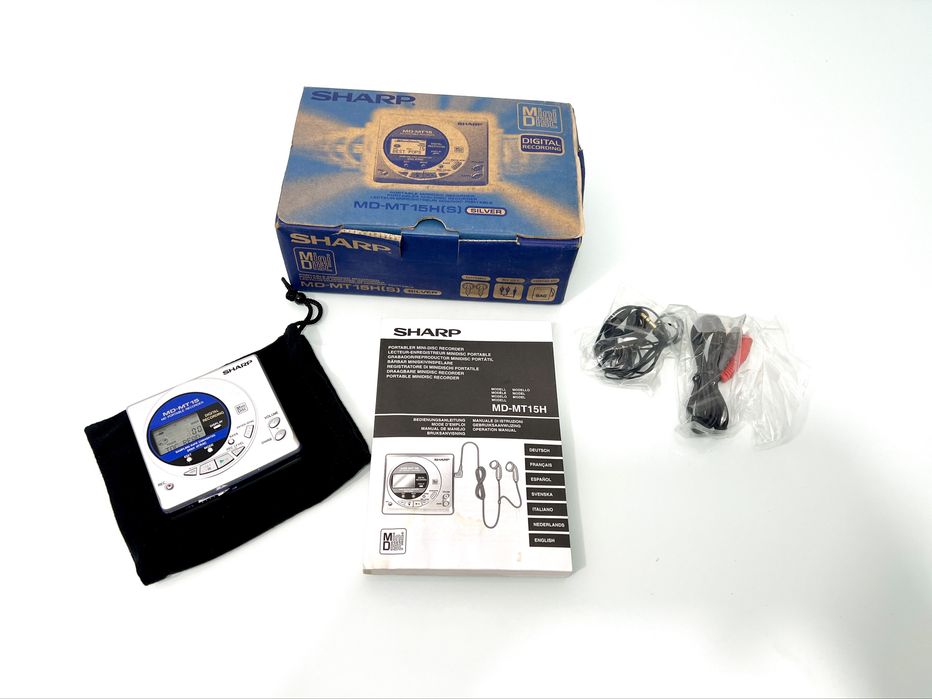 Minidisc Sharp MD MT 15 impecabil