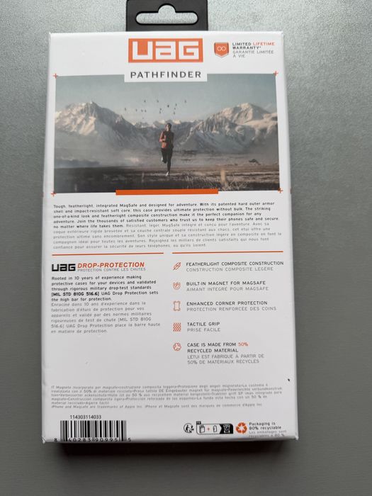 Huasa UAG si folie sticla refolosibila UAG