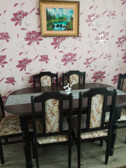 Продам стол и 6 стульев.
