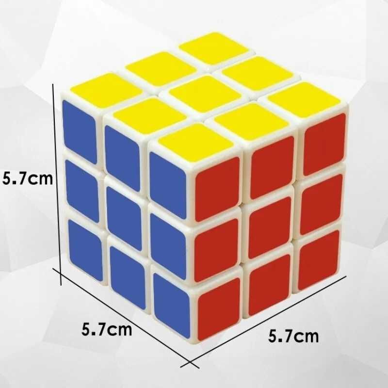 Cub rubik 3x3x3, culori vesele, alunecare ușoară, fără întrerupere