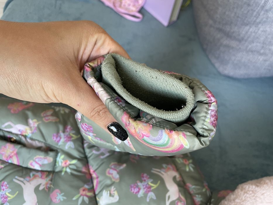 Geaca si caciula de iarna Next marimea 4 ani