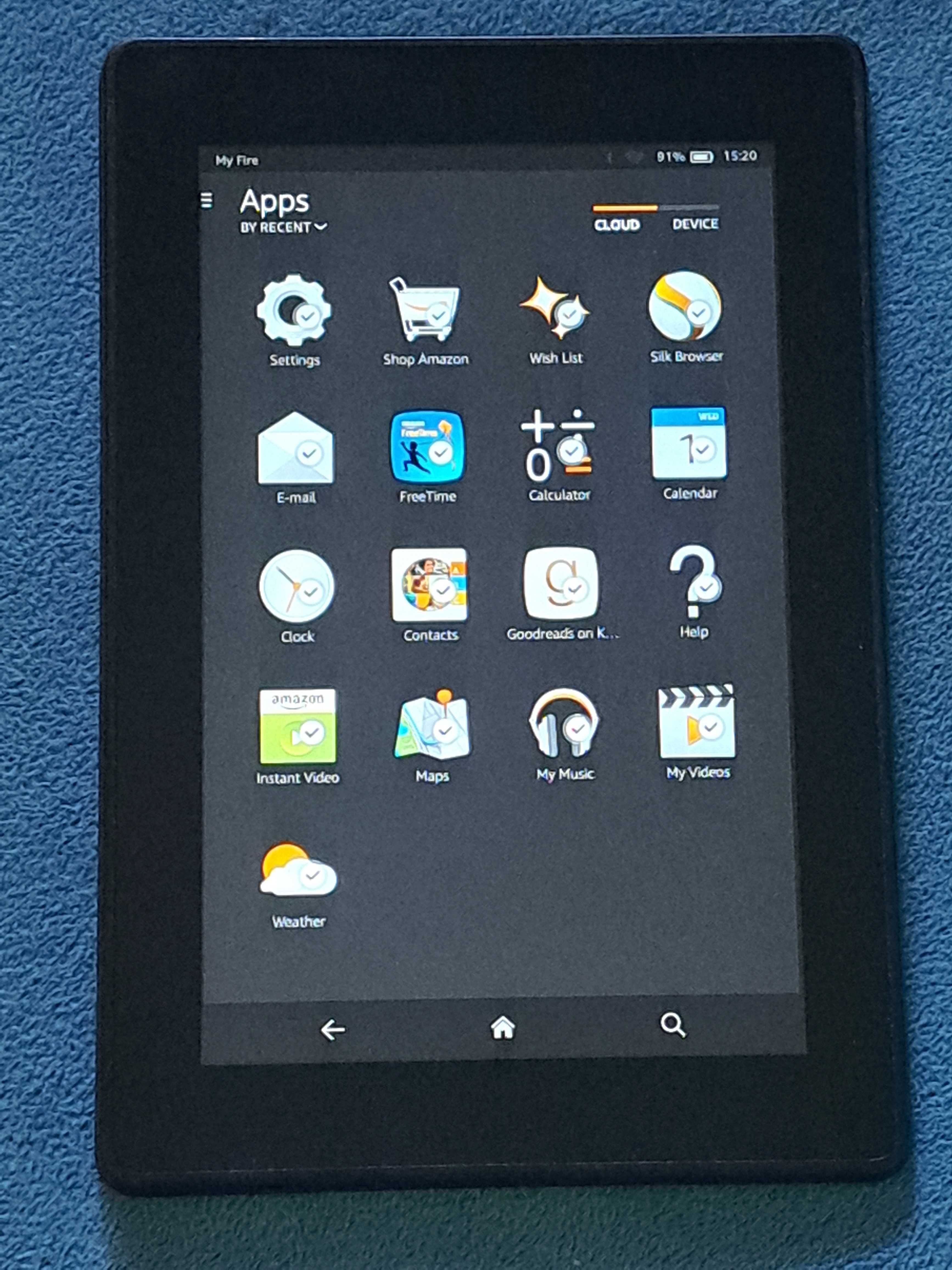 Tableta Amazon Kindle fire HD, generatia 3