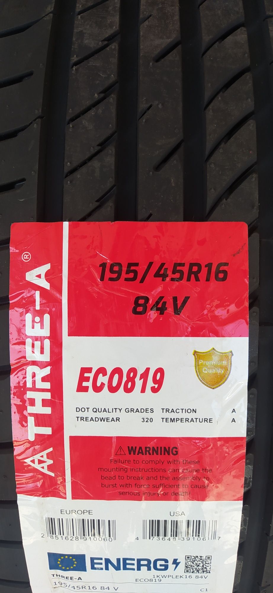 195/45R16 Three-A ECO819