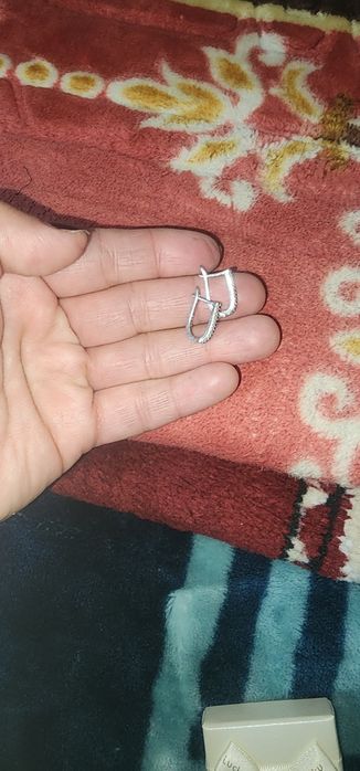 Продаётся серебряный женская Серьги проба 925