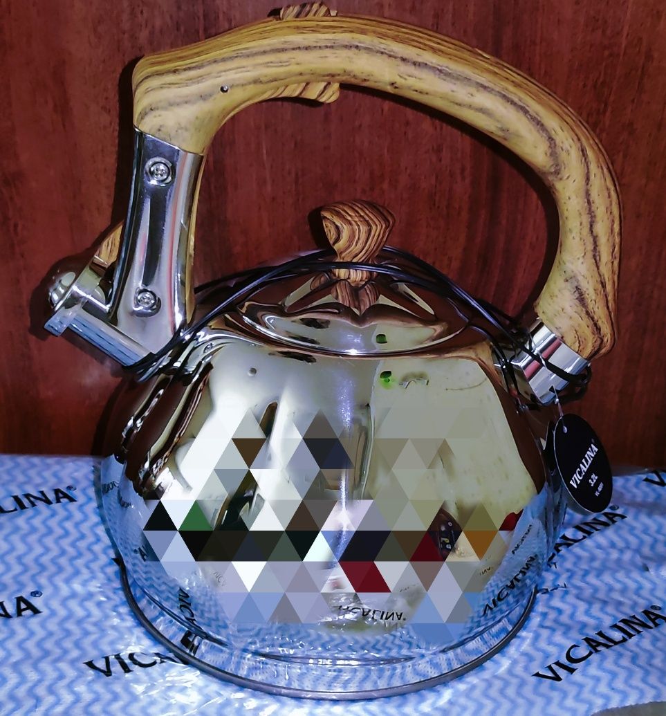 Чайник со свистком 3,2 литра. VICALINA. Юнусабад