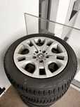 Jante BMW tabla 17” (5x120) cu cauciucuri M+S