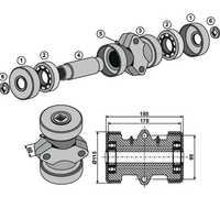 rulment disc agricol