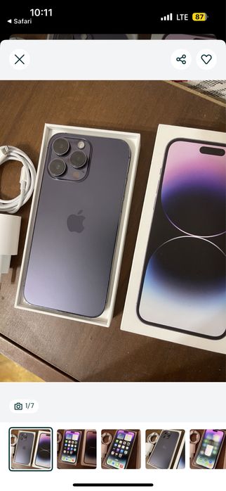 Продам iphone 14 pro 128 gb akb 76%