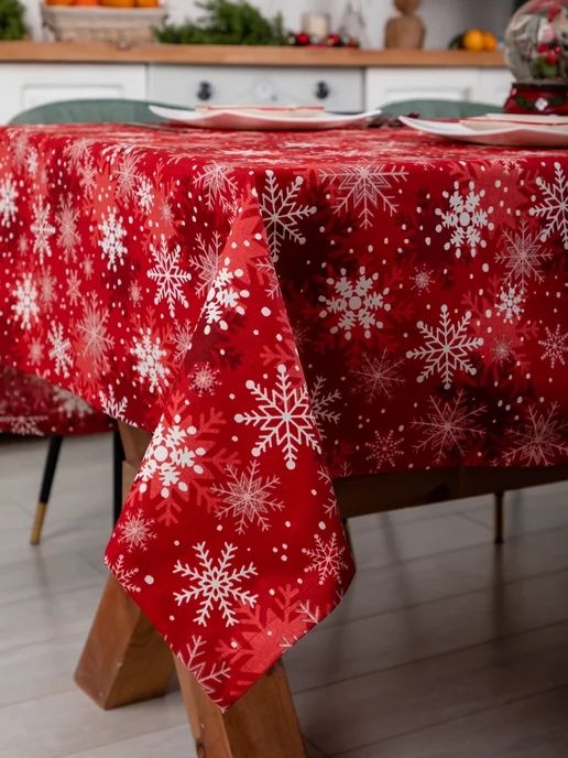 Скатерти любого оазмера также салфетки