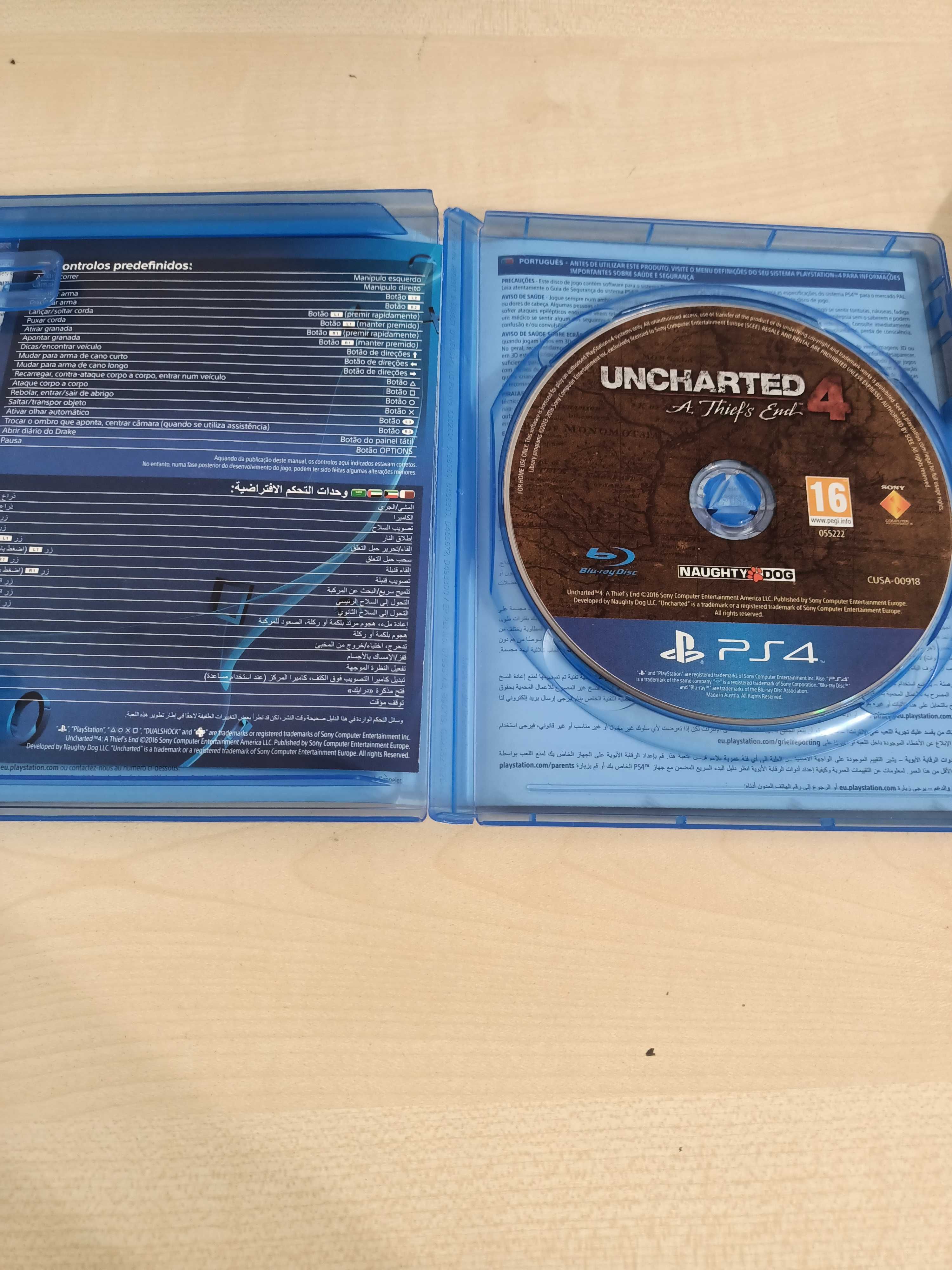 Uncharted 4 (Ps4)