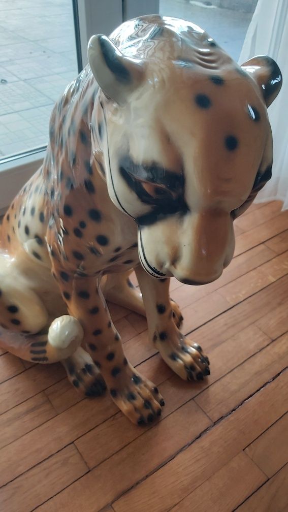 Figurina Leopard din ceramica
