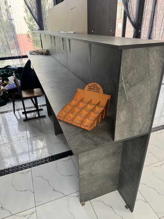 Комлект мяхкий стол стул ва кафе ошхона учун шкаф загатовычний стол