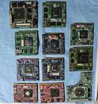 Lot placi video pt laptop