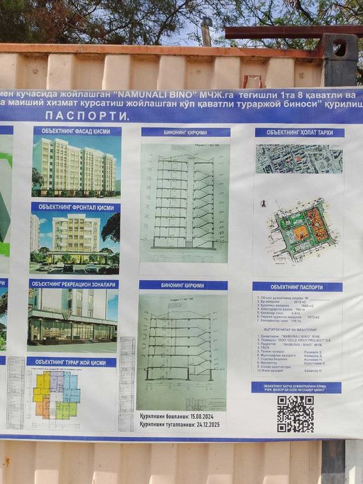 Kvartira karobka holatda