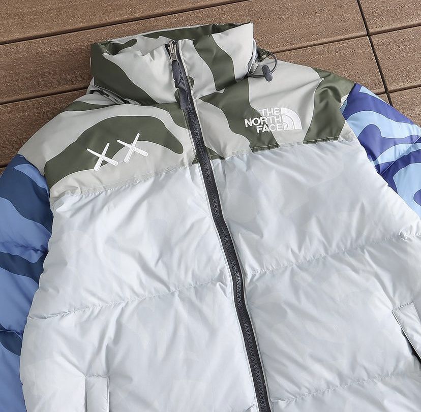 THE NORTH FACE X KAWS puffer jacket