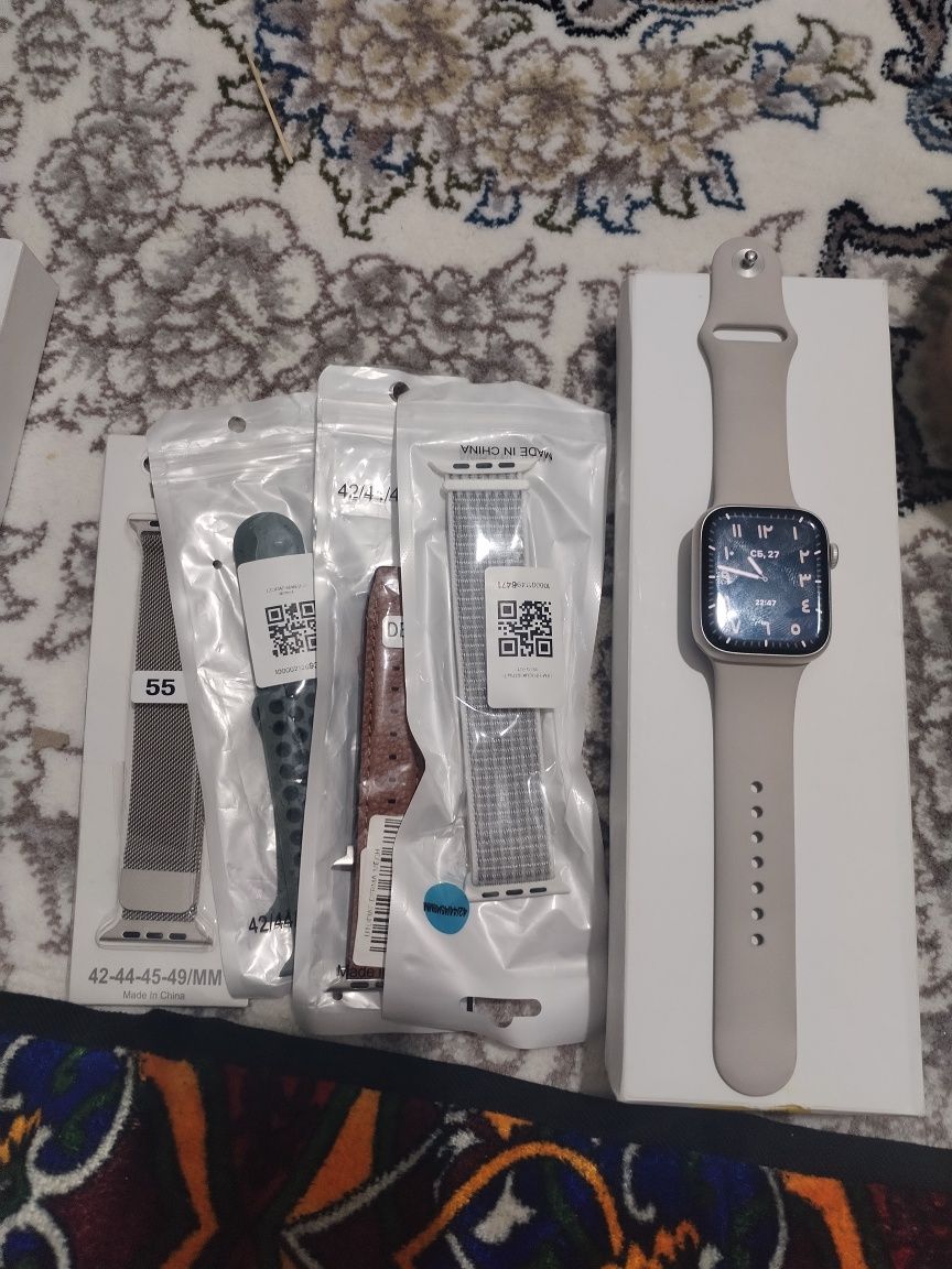 Iphone 16 pro max 256 x/a ёмкость 100%, iwatch 9