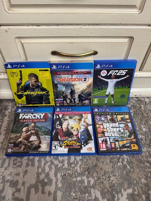 Продам игры на пс 4/ps4