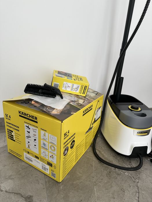 Aparat de curatat cu abur SC 4 Deluxe de la Kärcher