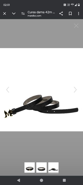 Brățară Pandora Italy și curea din piele