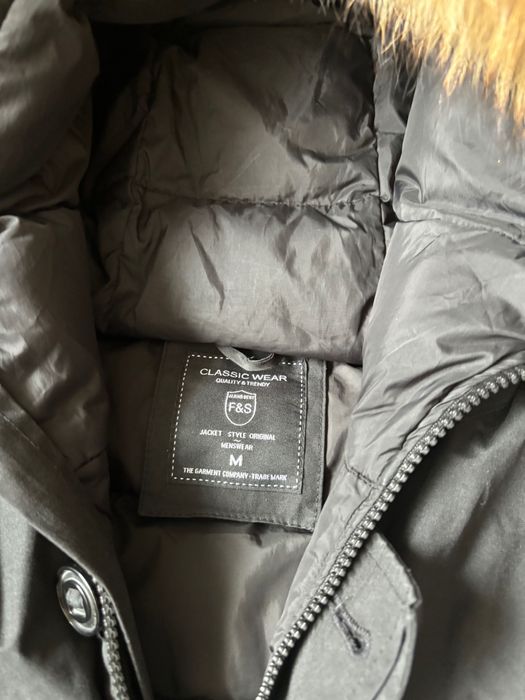 Зимно мъжко яке с яка