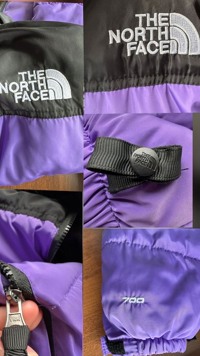 Geacă The North Face M mov-negru – călduroasă și stilată