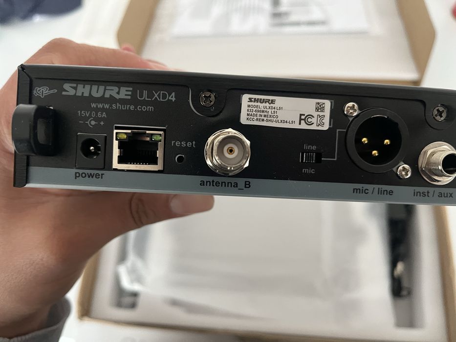 SHURE ULXD24 / BETA58 Sistem Microfon Voce Wireless