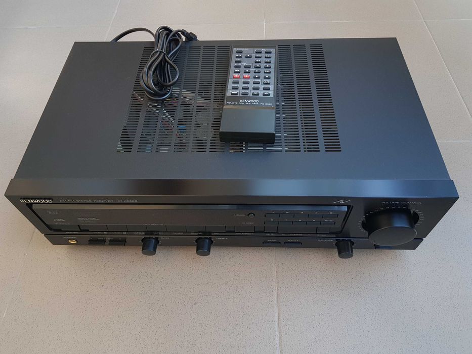 Amplituner, statie Kenwood, stereo reciver KR-A5020 cu telecomanda