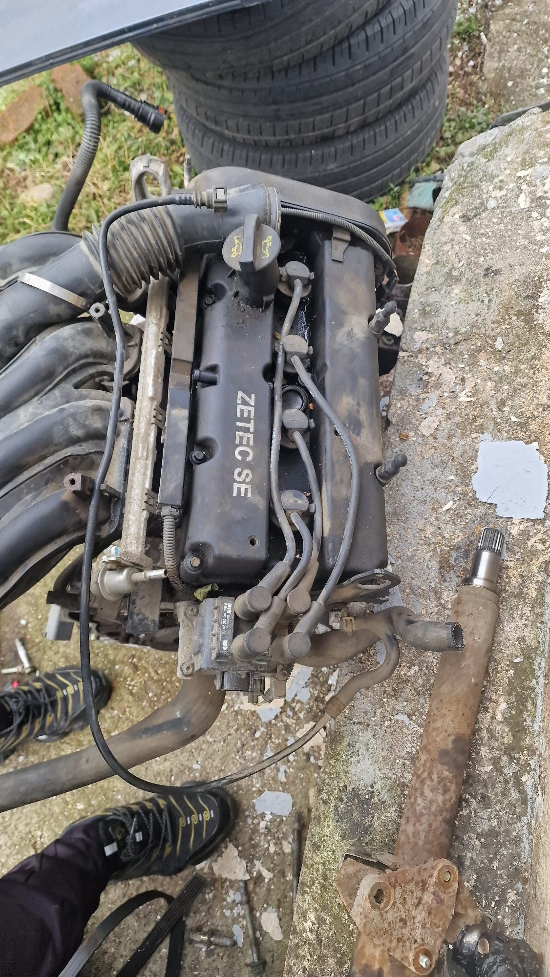 Motor ford fiesta euro 4