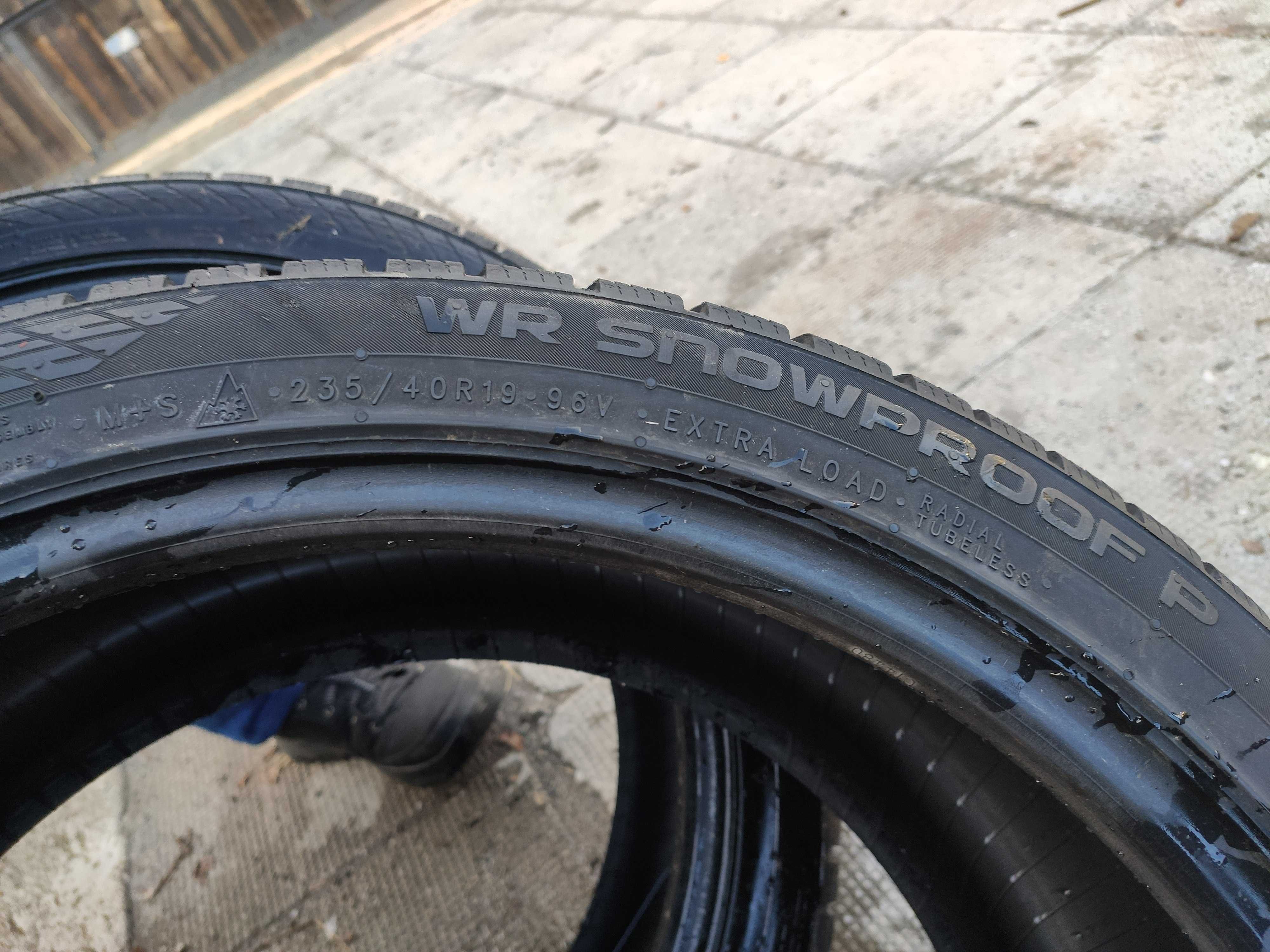 4бр Зимни Гуми 235 40 19 - Nokian - DOT 2021