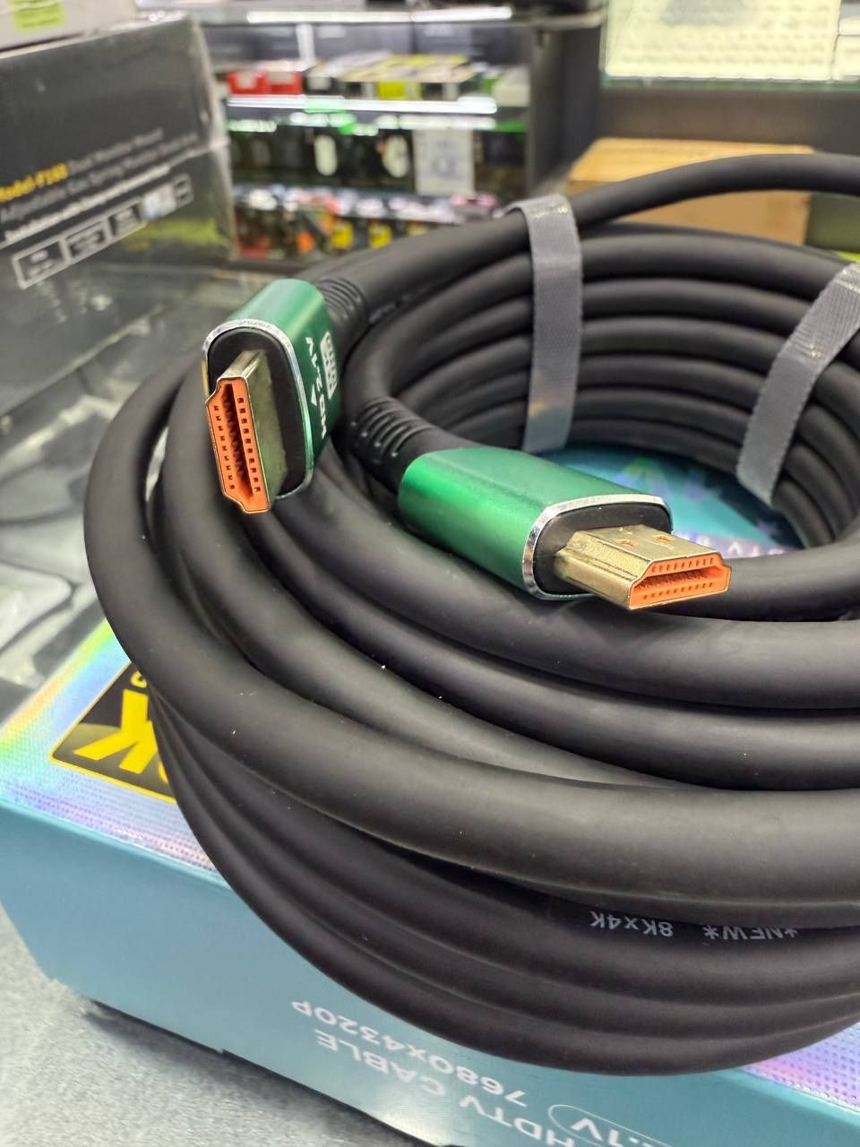 Скидка!Hdmi кабель 2.1 v 8 k ultra hd / hdr / ARC ( 120 hz ) 10 M