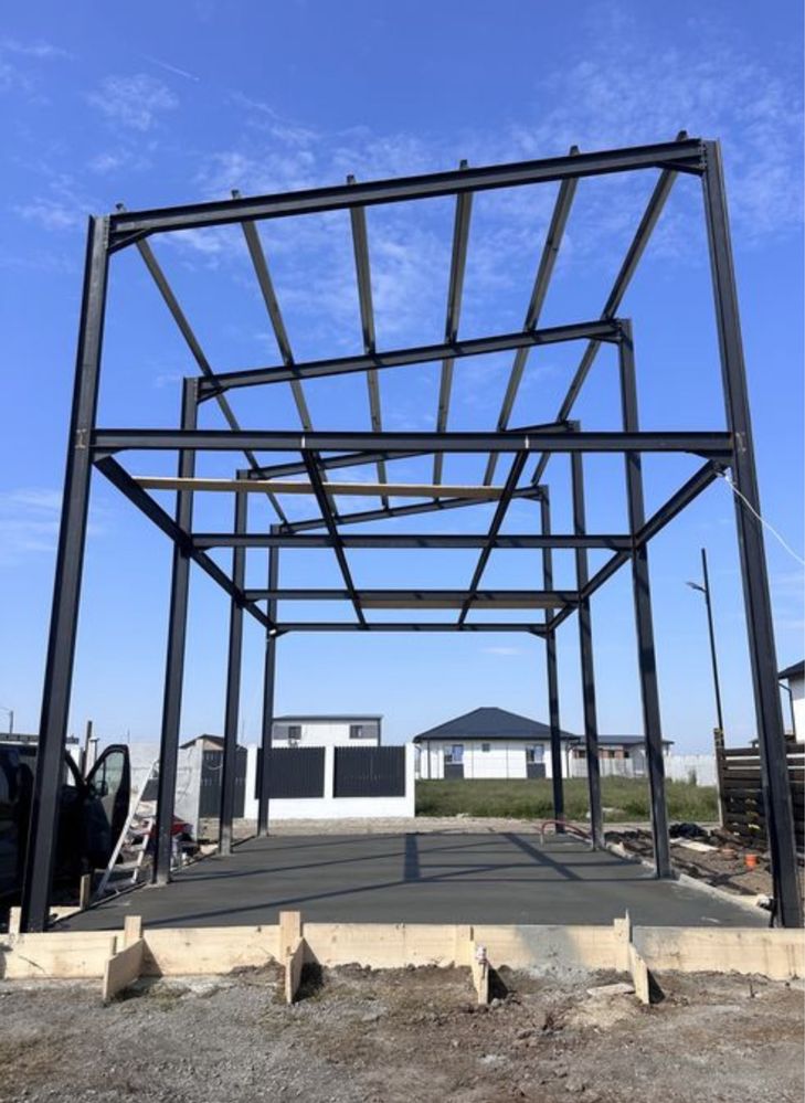 Construiesc hale structuri metalice din europrofile