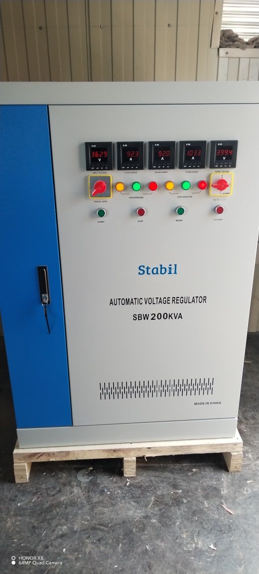 Стабилизатор напряжения SBW 200 KVA