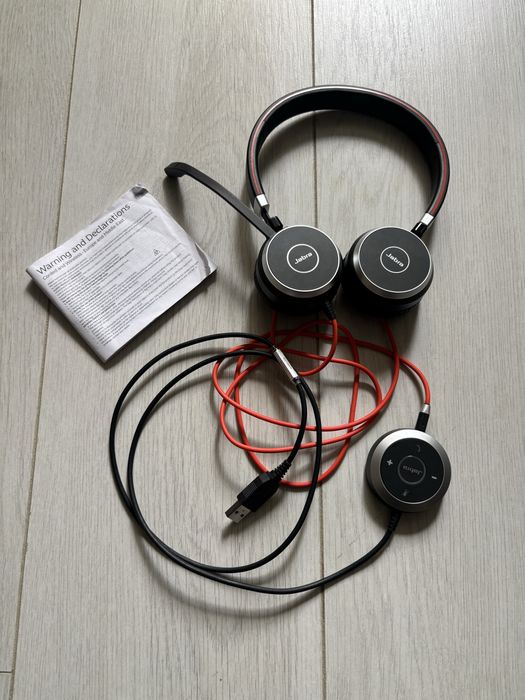 Casti Stereo Jabra Evolve 40, On-Ear, Negru