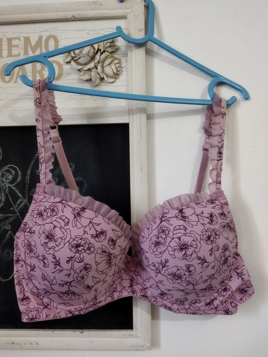 Sutien mov sexy model flori marimea S-M