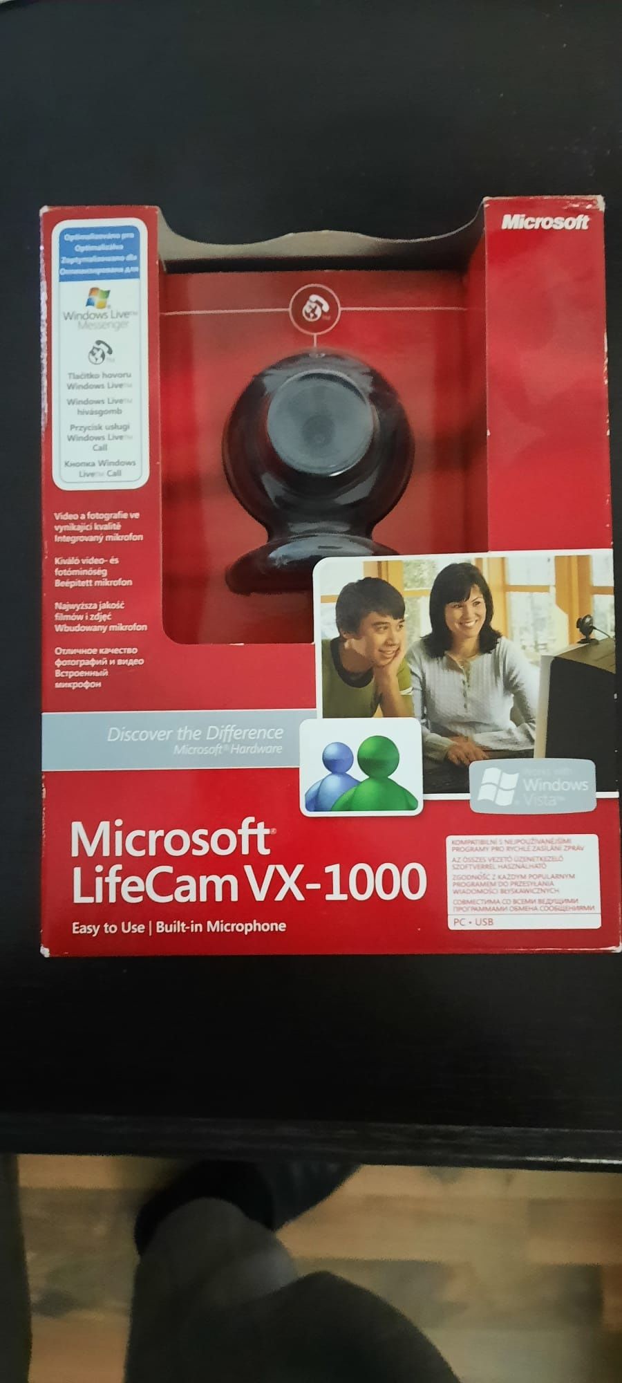 Camera web Microsoft LifeCam VX-1000,IP Camera-Outdoor cradle mini bal