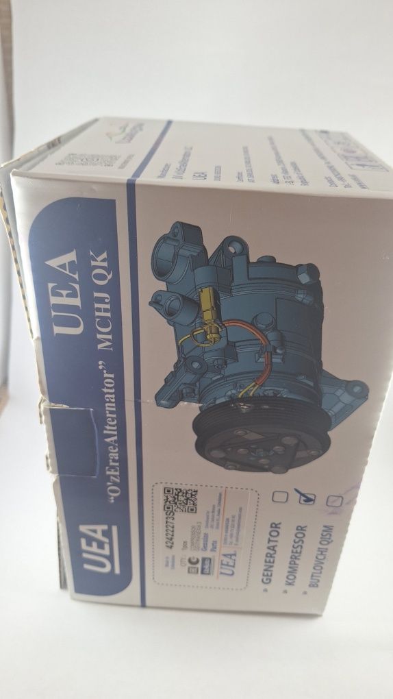Компрессор кондиционера спарк 1.25