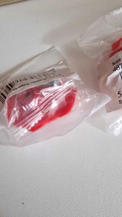 Manere, butoane Fulger McQueen pentru mobila copii