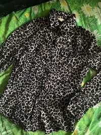 Рубашка леопардовая