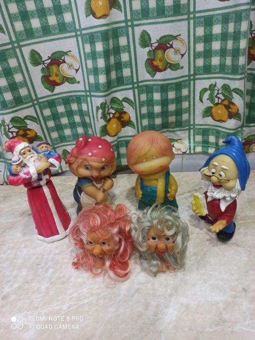 Пупсы СССР и резиновые игрушки