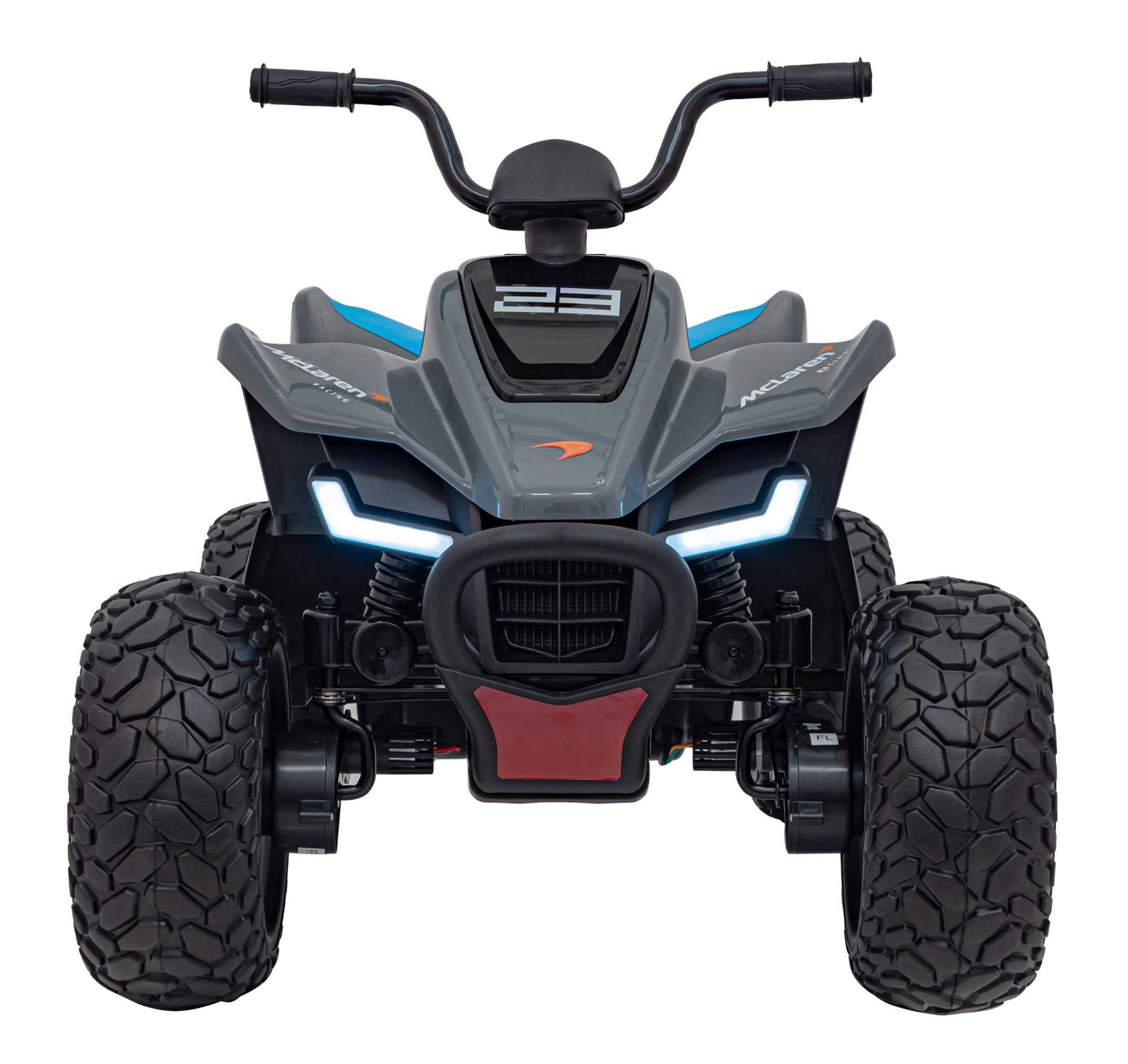 ATV Electric copii 2-5 ani McLaren 35 140W,  4x4, Roti Moi #Gri