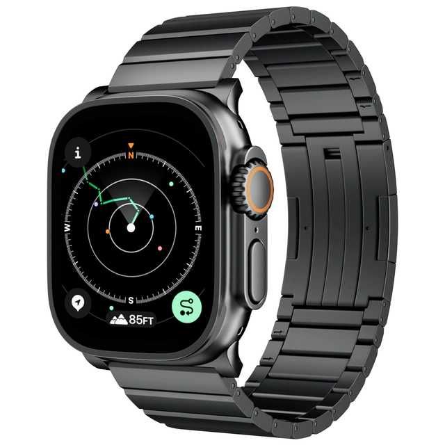 Curea Apple Watch Ultra Din Titan, DLC Coating